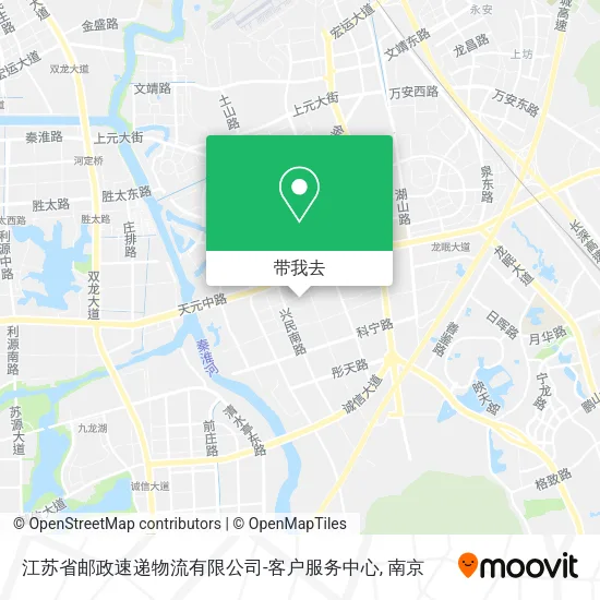江苏省邮政速递物流有限公司-客户服务中心地图