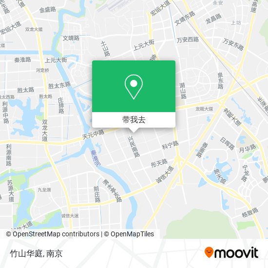 竹山华庭地图