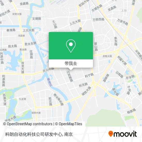 科朗自动化科技公司研发中心地图