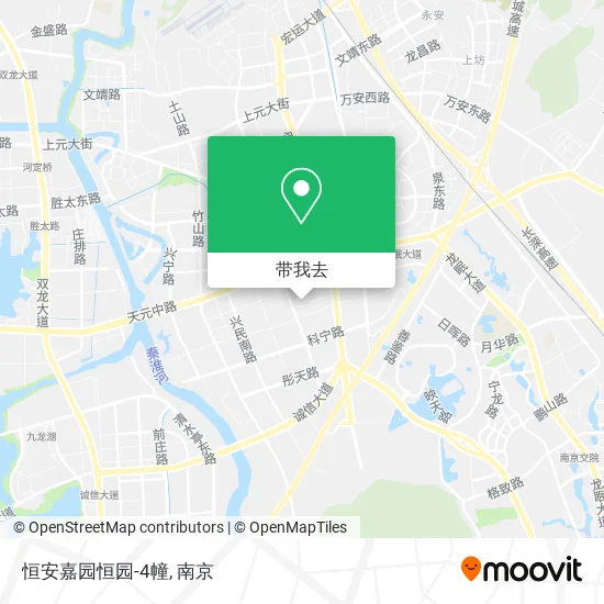 恒安嘉园恒园-4幢地图
