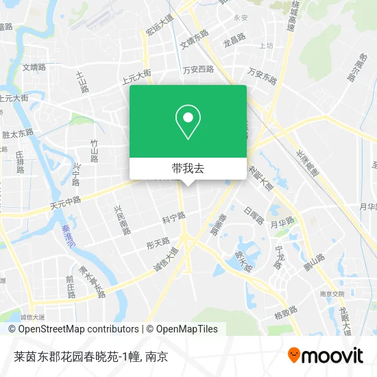 莱茵东郡花园春晓苑-1幢地图
