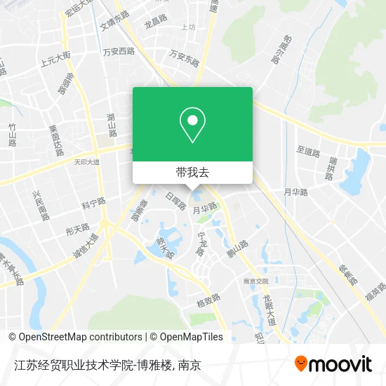 江苏经贸职业技术学院-博雅楼地图