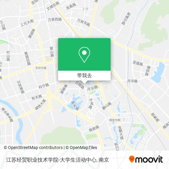 江苏经贸职业技术学院-大学生活动中心地图