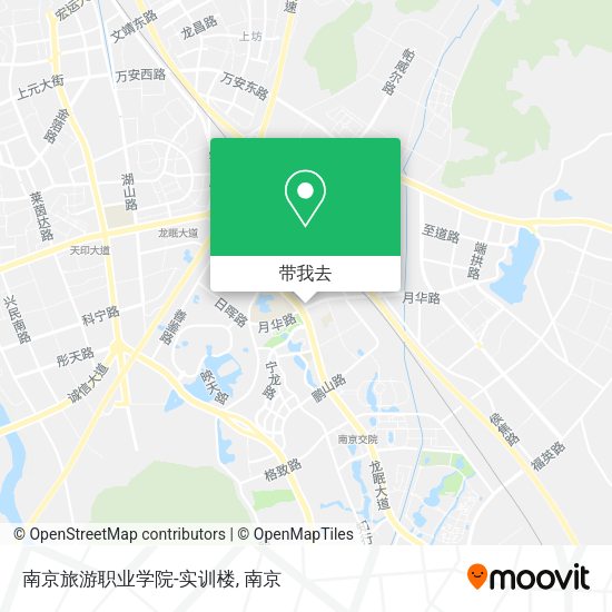 南京旅游职业学院-实训楼地图