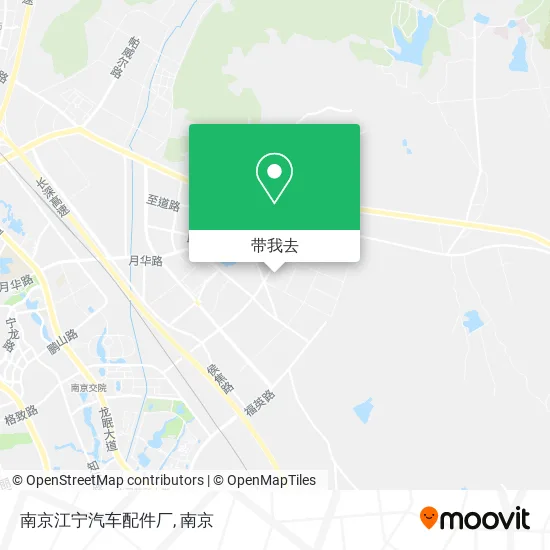 南京江宁汽车配件厂地图
