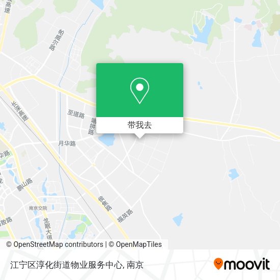 江宁区淳化街道物业服务中心地图