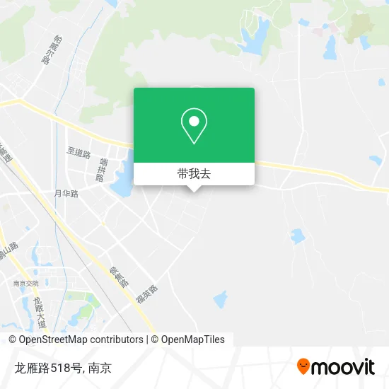 龙雁路518号地图