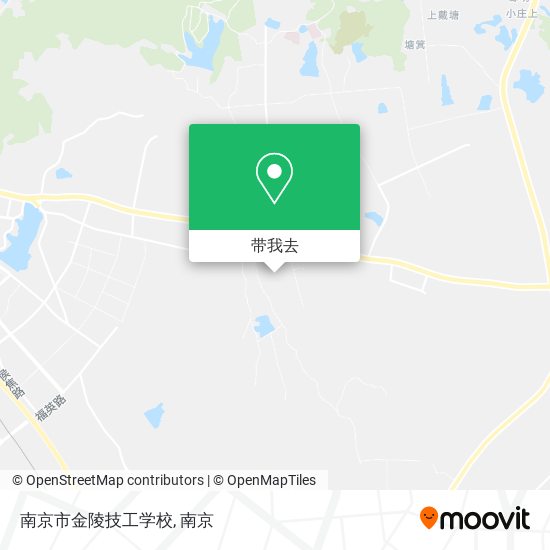 南京市金陵技工学校地图
