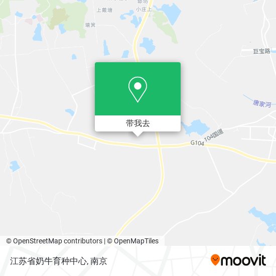 江苏省奶牛育种中心地图
