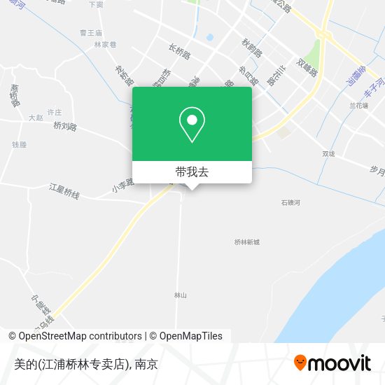 美的(江浦桥林专卖店)地图