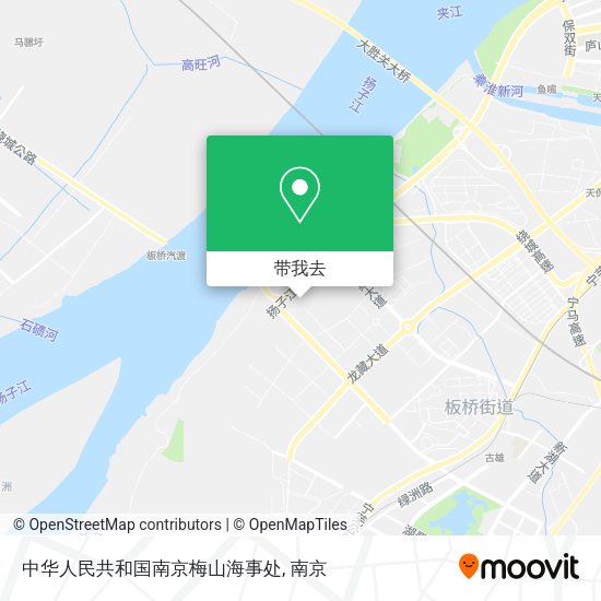 中华人民共和国南京梅山海事处地图