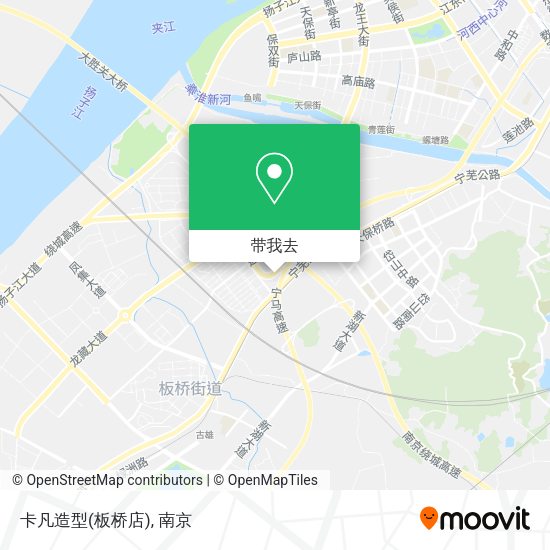 卡凡造型(板桥店)地图