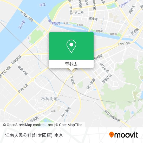 江南人民公社(红太阳店)地图