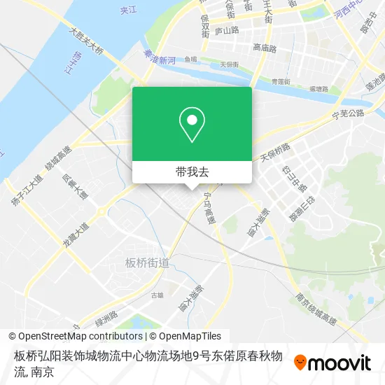 板桥弘阳装饰城物流中心物流场地9号东偌原春秋物流地图