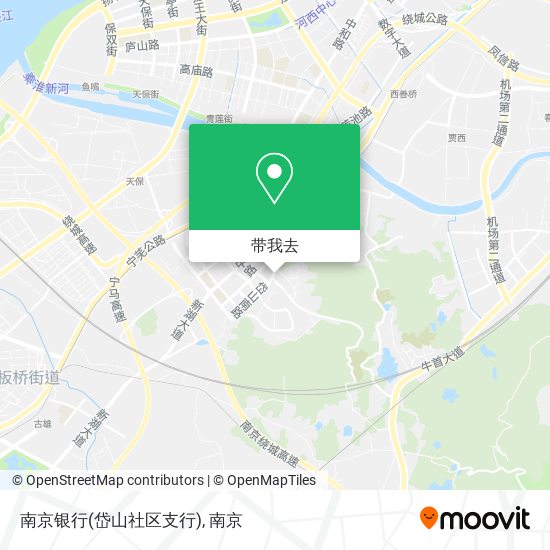 南京银行(岱山社区支行)地图
