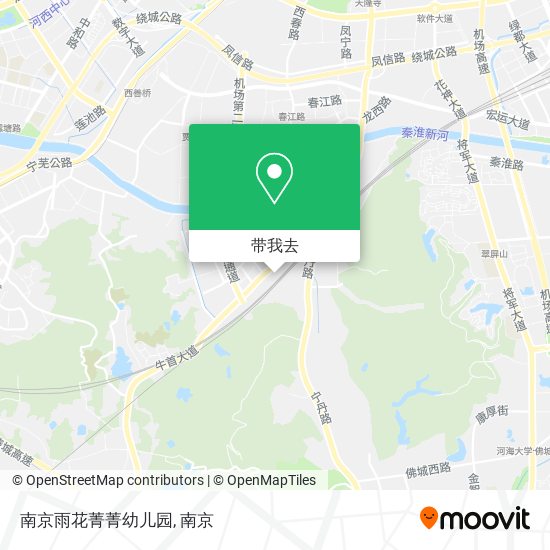 南京雨花菁菁幼儿园地图