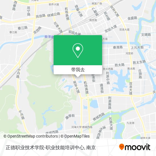 正德职业技术学院-职业技能培训中心地图