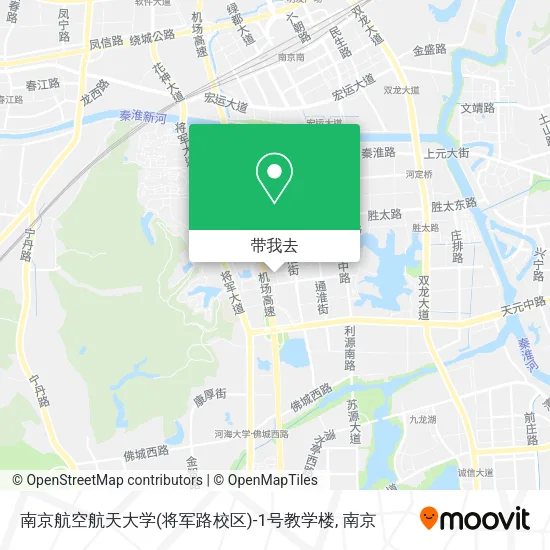 南京航空航天大学(将军路校区)-1号教学楼地图