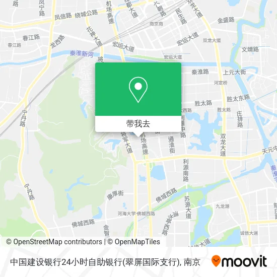 中国建设银行24小时自助银行(翠屏国际支行)地图