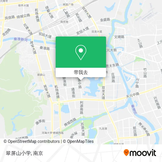 翠屏山小学地图