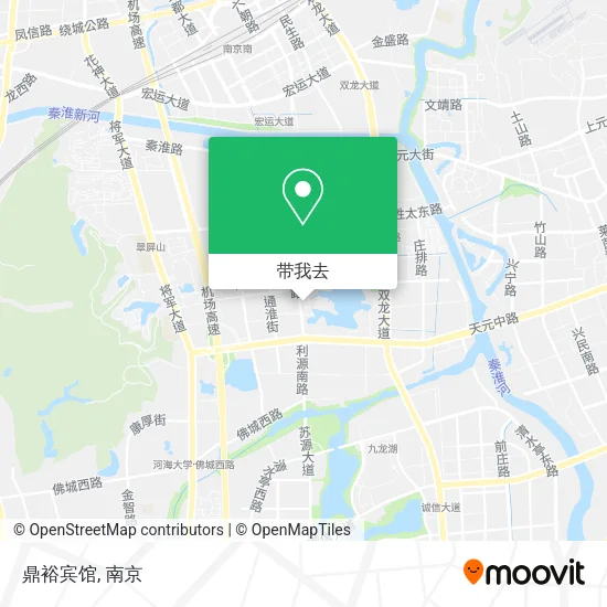 鼎裕宾馆地图