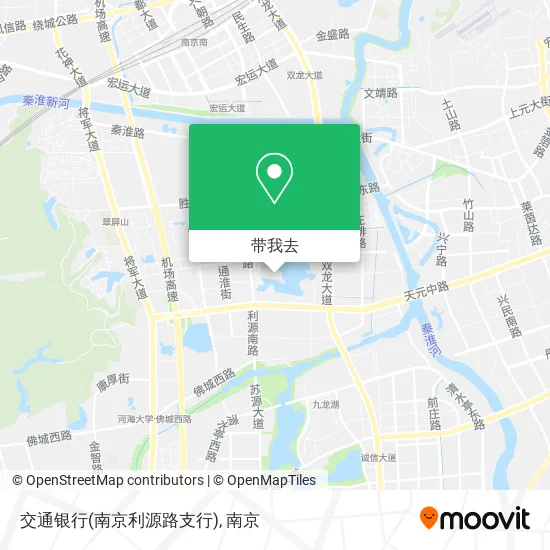 交通银行(南京利源路支行)地图