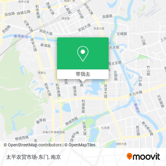 太平农贸市场-东门地图