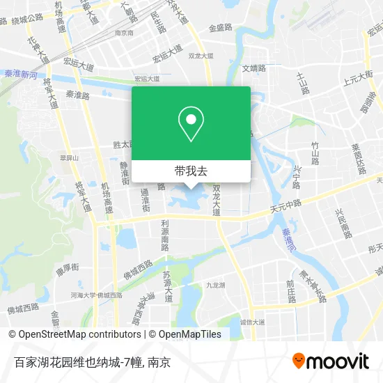 百家湖花园维也纳城-7幢地图
