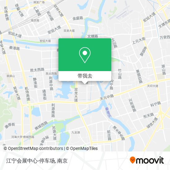 江宁会展中心-停车场地图