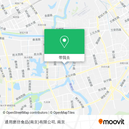 通用磨坊食品(南京)有限公司地图