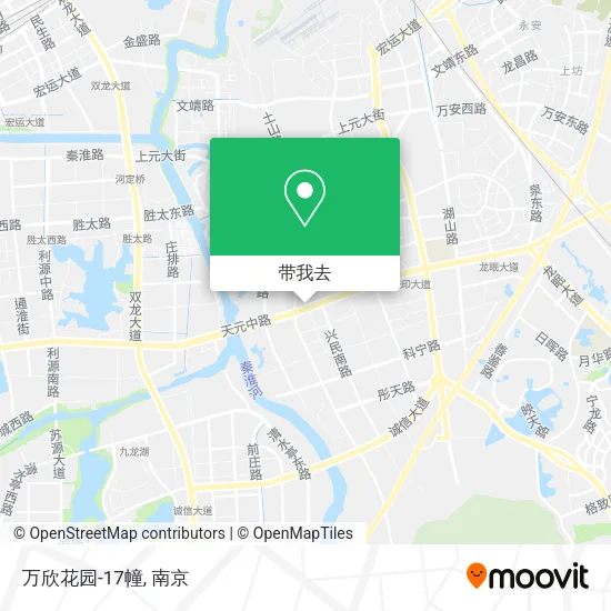 万欣花园-17幢地图