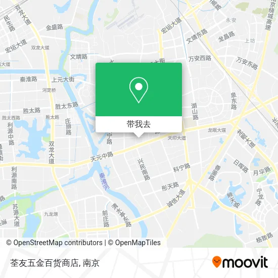 荃友五金百货商店地图
