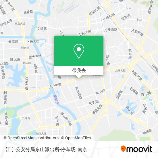 江宁公安分局东山派出所-停车场地图