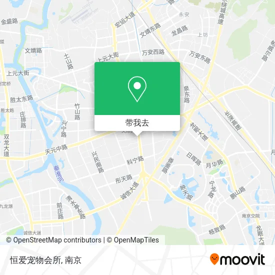 恒爱宠物会所地图