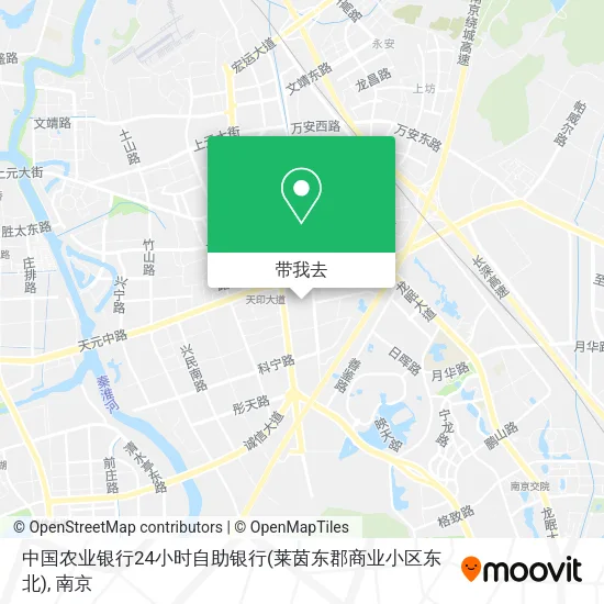中国农业银行24小时自助银行(莱茵东郡商业小区东北)地图