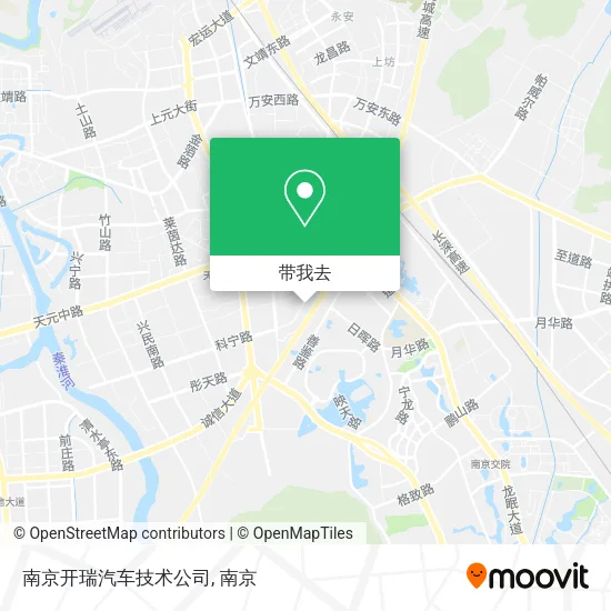 南京开瑞汽车技术公司地图
