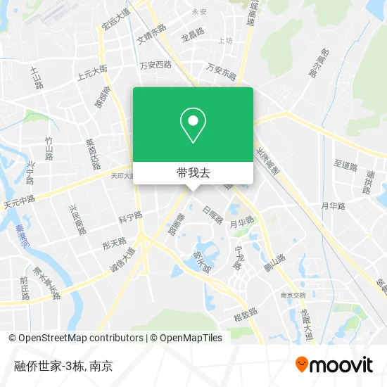 融侨世家-3栋地图