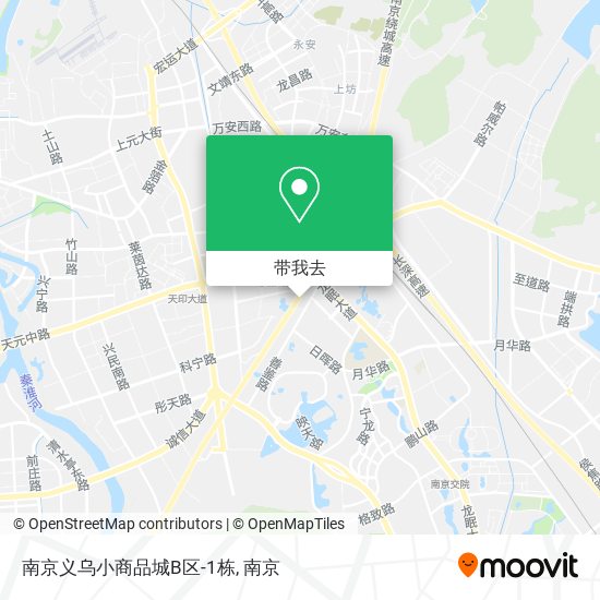 南京义乌小商品城B区-1栋地图