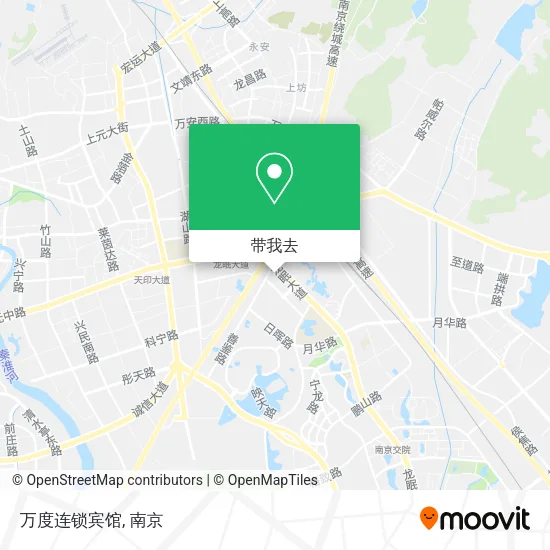 万度连锁宾馆地图