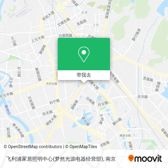 飞利浦家居照明中心(梦然光源电器经营部)地图