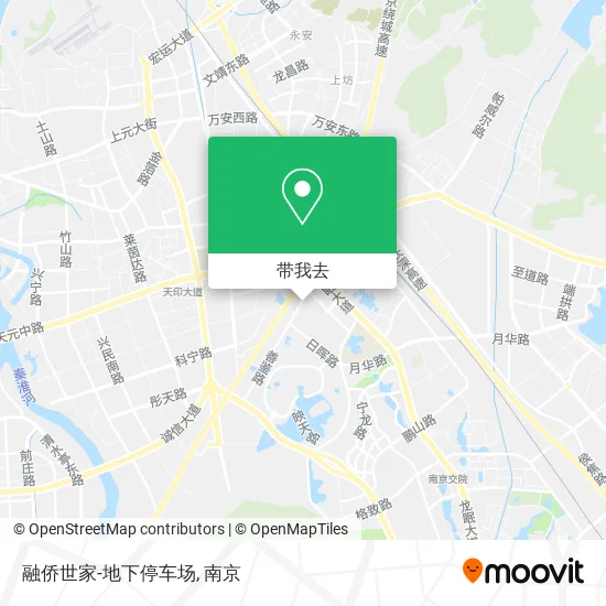 融侨世家-地下停车场地图