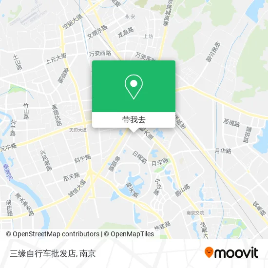 三缘自行车批发店地图