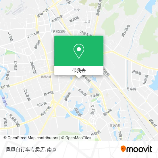 凤凰自行车专卖店地图
