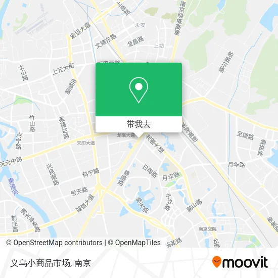 义乌小商品市场地图