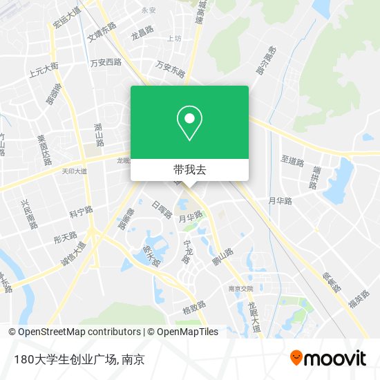 180大学生创业广场地图