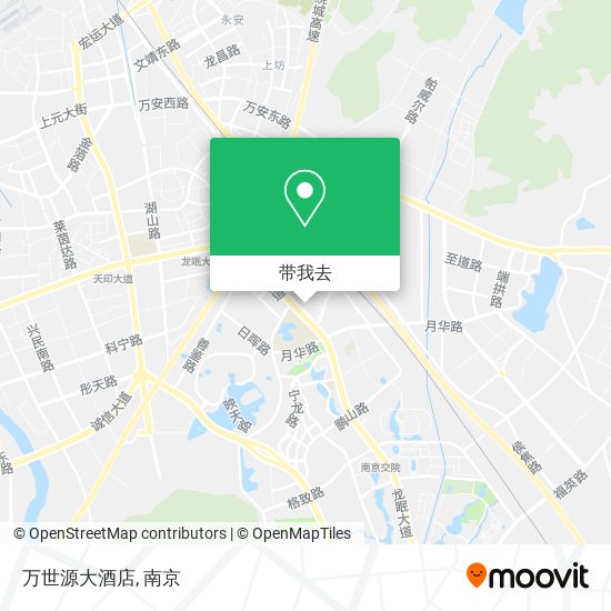 万世源大酒店地图