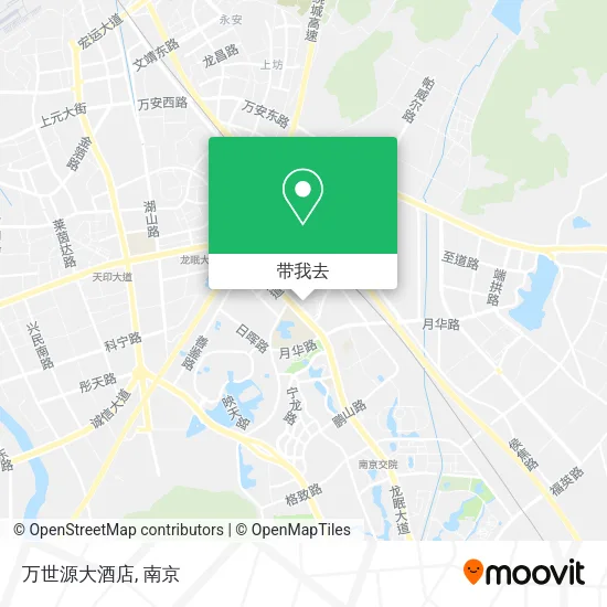 万世源大酒店地图