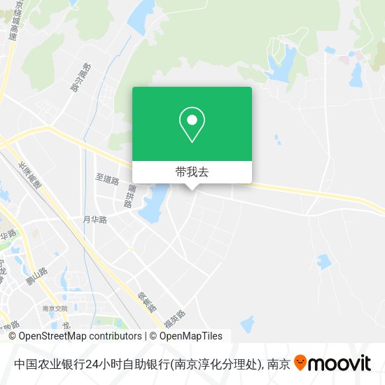 中国农业银行24小时自助银行(南京淳化分理处)地图