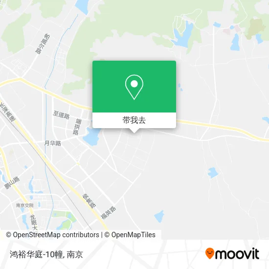 鸿裕华庭-10幢地图