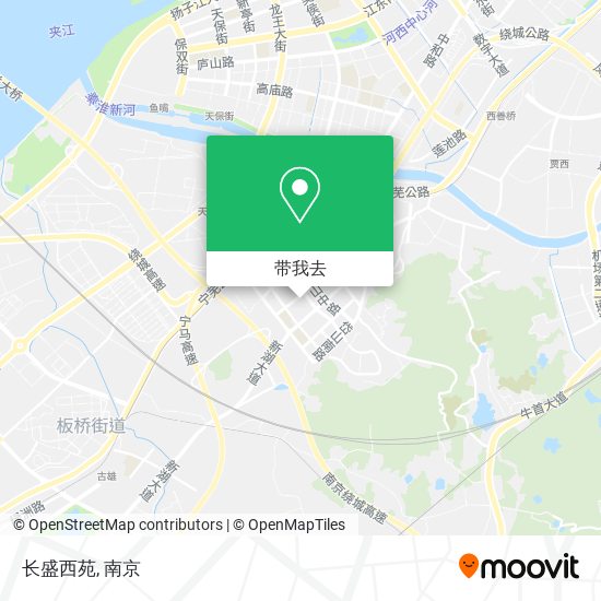 长盛西苑地图